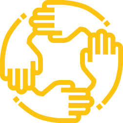 An icon represeting Teamwork!