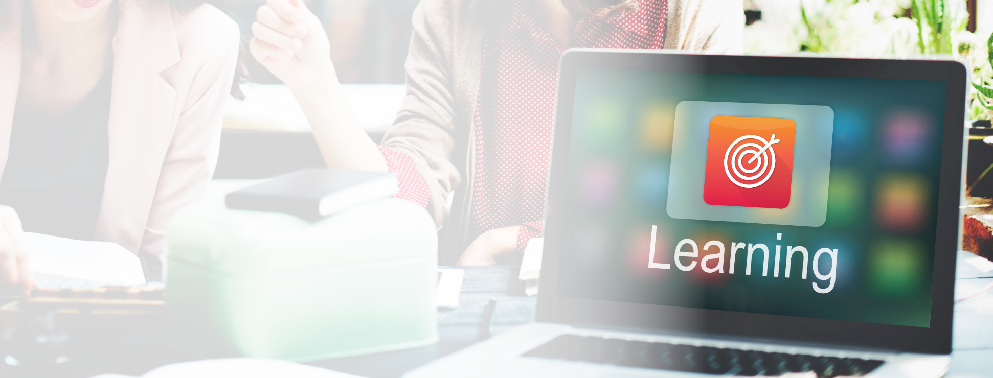 An image of a laptop used for our worldclass elearning solutions.