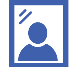 A reflection in the mirror representing us making you look good.